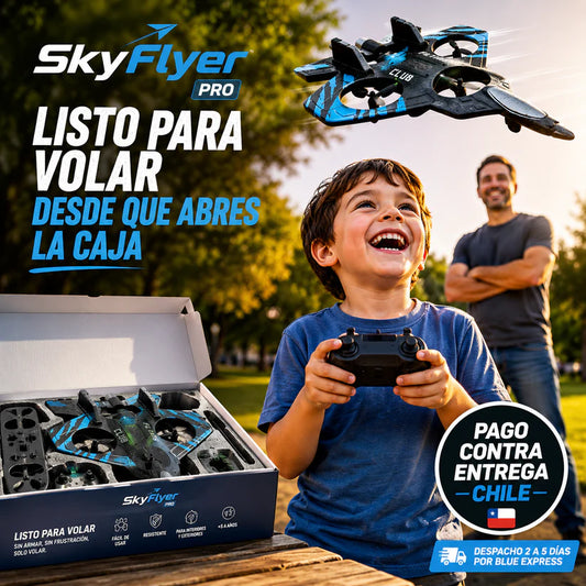 SkyFlyer Pro - El Avión RC Que Todo Niño Quiere